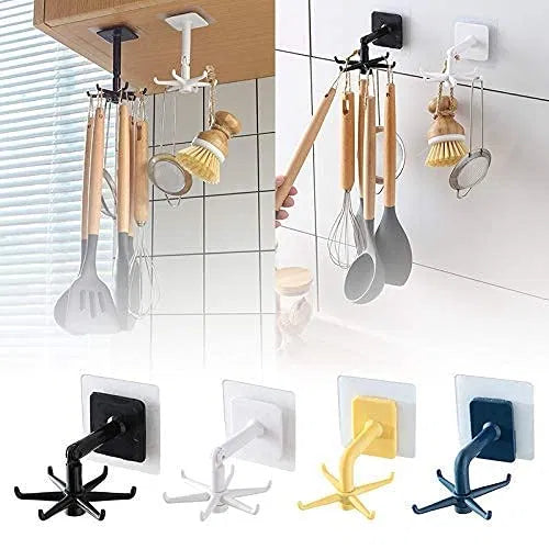 Wall-Mounted Adjustable  Degree hook stiker