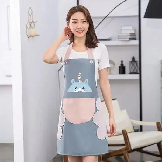 Waterproof Kitchen Apron for Women