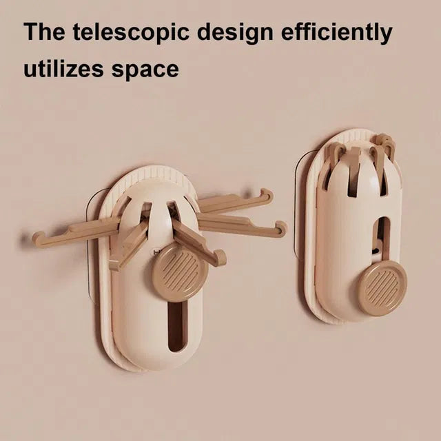 Modern Foldable Wall Hook Bracket – No-Drill Self-Adhesive High Load  ( Pack of 2 )